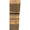 Ekena Millwork Balboa Slat Rough Sawn Bracket, Western Red Cedar, 6"W x 18"D x 18"H BKT06X18X18BOA06RWR - alternate 2